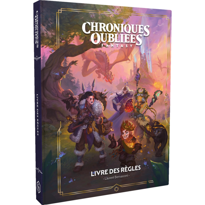 Acheter le livre de base jeu de rôles chroniques oubliées fantasy