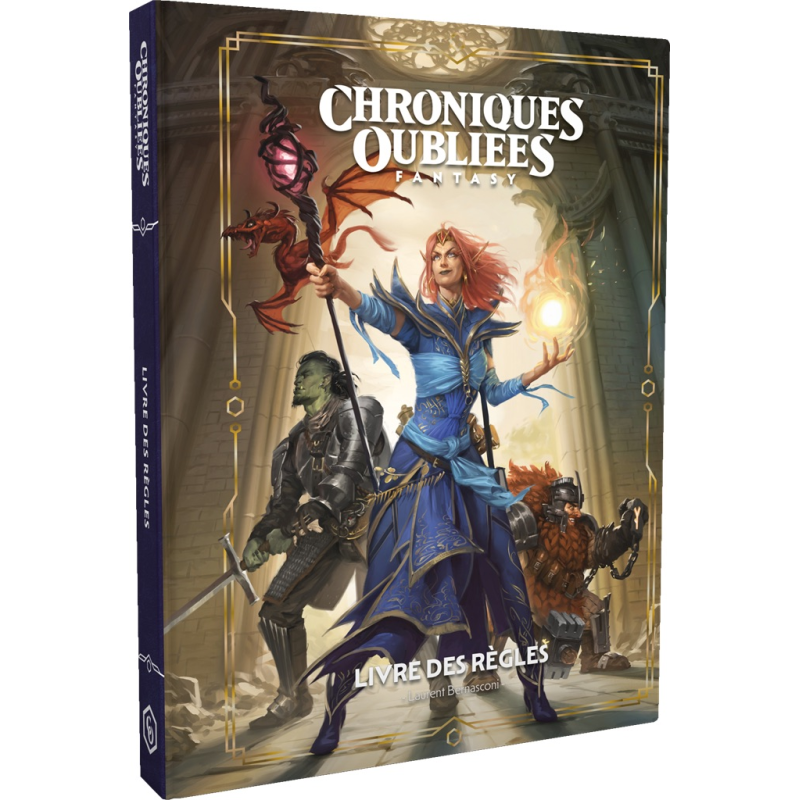 Acheter le livre de base jeu de rôles chroniques oubliées fantasy