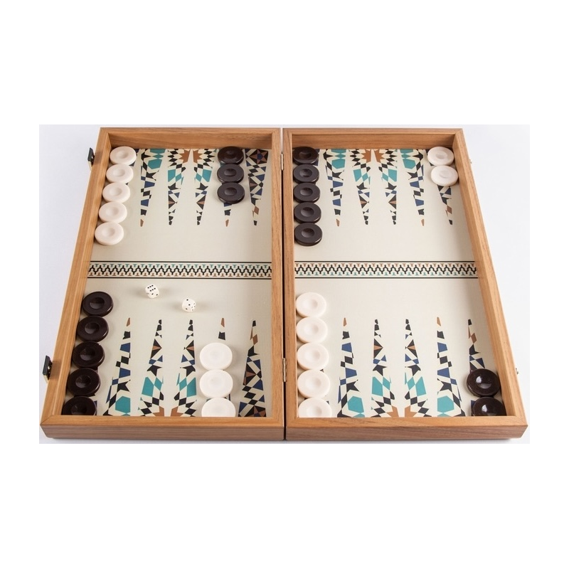 Un Backgammon 38 cm bois stratifié