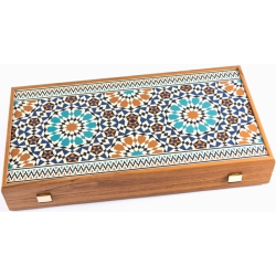 Un Backgammon 38 cm bois stratifié