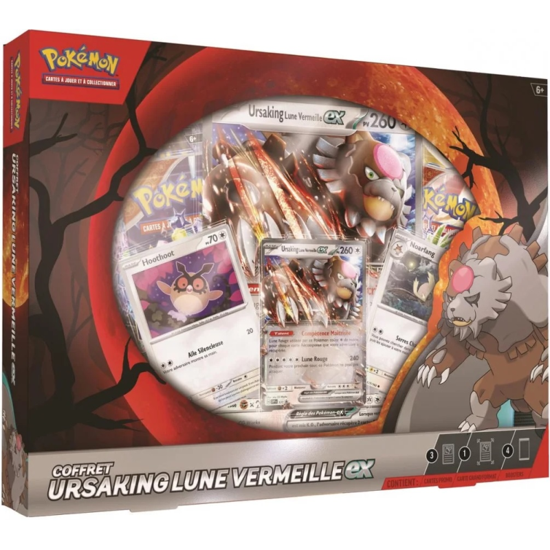 Acheter un coffret Pokémon Ursaking Lune Vermeille-Ex