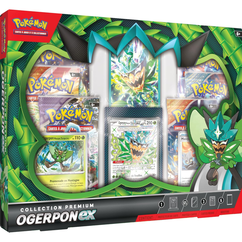 Acheter un coffret Pokémon Collection Premium Ogerpon Ex
