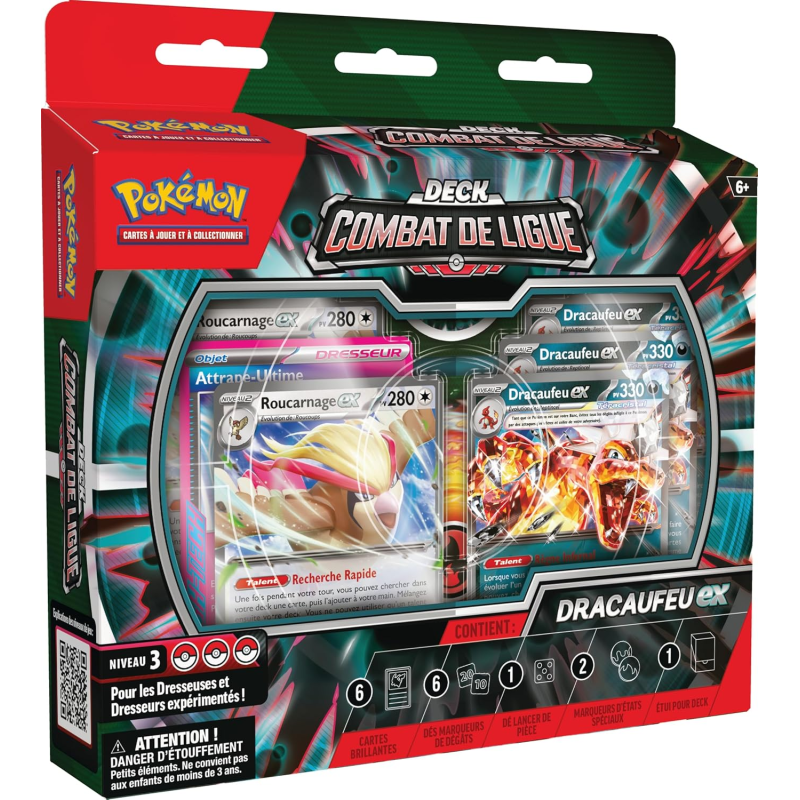 Acheter deck Pokémon Combat de Ligue Dracaufeu-Ex