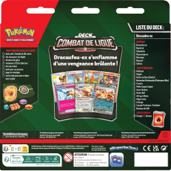 Acheter deck Pokémon Combat de Ligue Dracaufeu-Ex