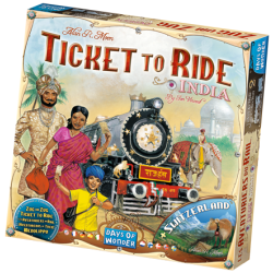 Cette extension des Aventuriers du rail est idéal pour 2 joueurs.