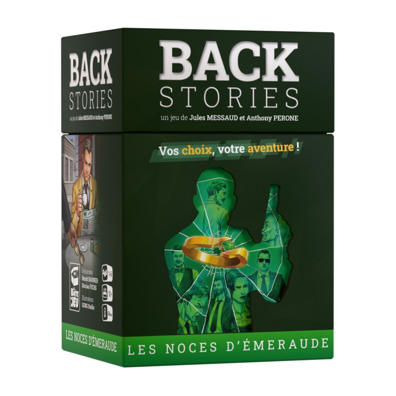 Acheter le jeu de société Back Stories la boite de jeu