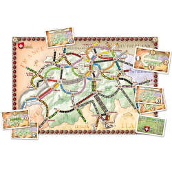 Cette extension des Aventuriers du rail est idéal pour 2 joueurs.