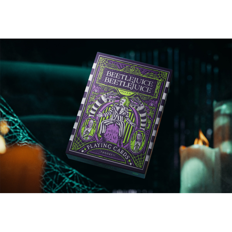 Acheter Jeu de 54 cartes Theory 11 Beetlejuice