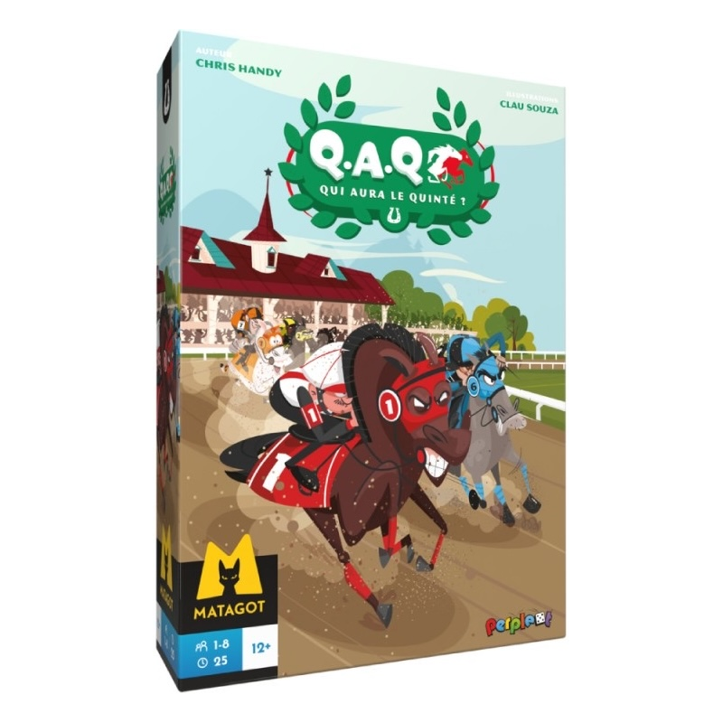 Acheter le jeu de société Q à Q (qui aura le Quinté) matagot