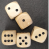 Acheter un lot de dés en bois fabriqués dans le Jura