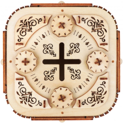 Acheter une maquette en bois - boite à trésor