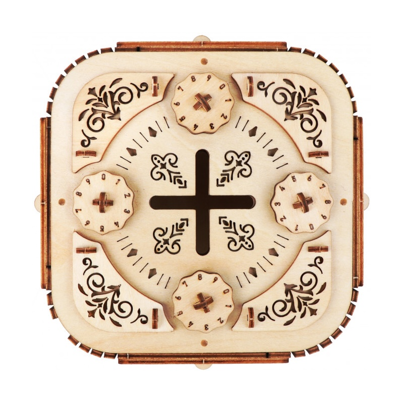 Acheter une maquette en bois - boite à trésor