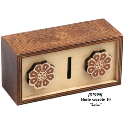 Acheter une boite secrète en bois