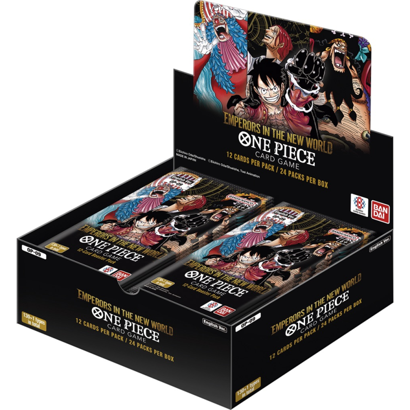 Acheter Display 24 Boosters One Piece OP09 Emperors in the New World