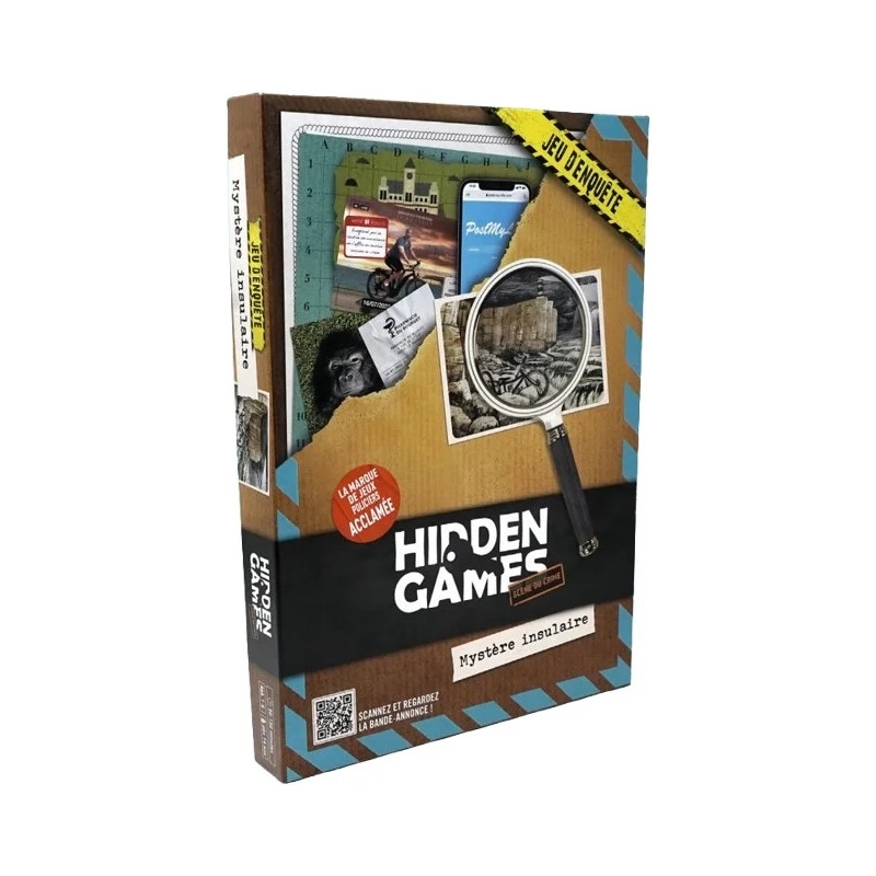 Acheter jeu de société Hidden Games Mystère Insulaire