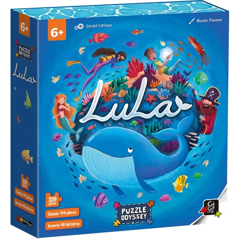 Acheter le jeu de société Lula Puzzle Odyssey Gigamic