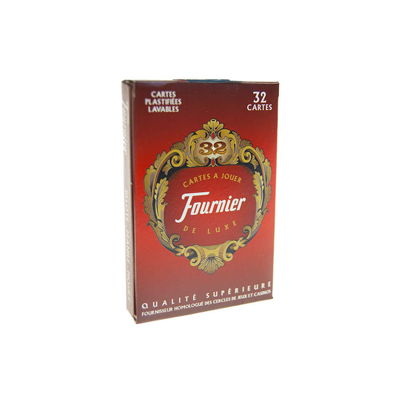 Jeu de 32 cartes Fournier figures françaises