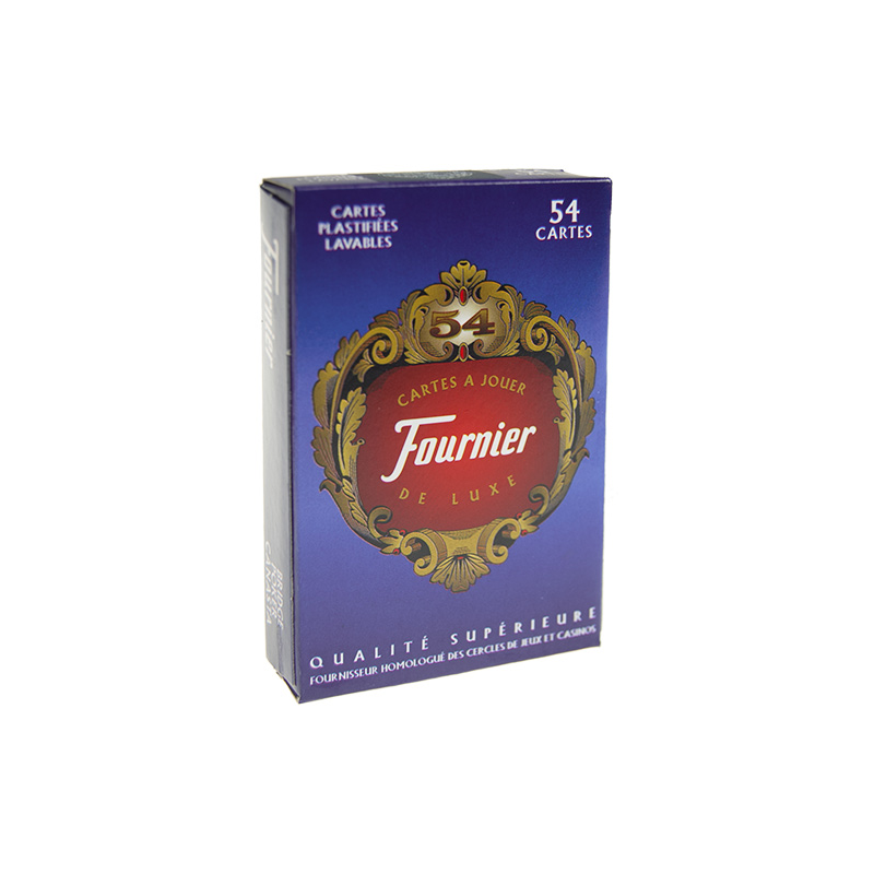 Acheter un jeu de 54 cartes classique figures française