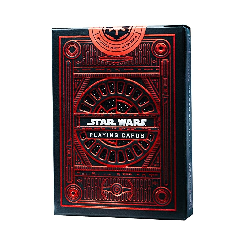 Jeu de 54 cartes bicycle Premium Star Wars Côté Obscur