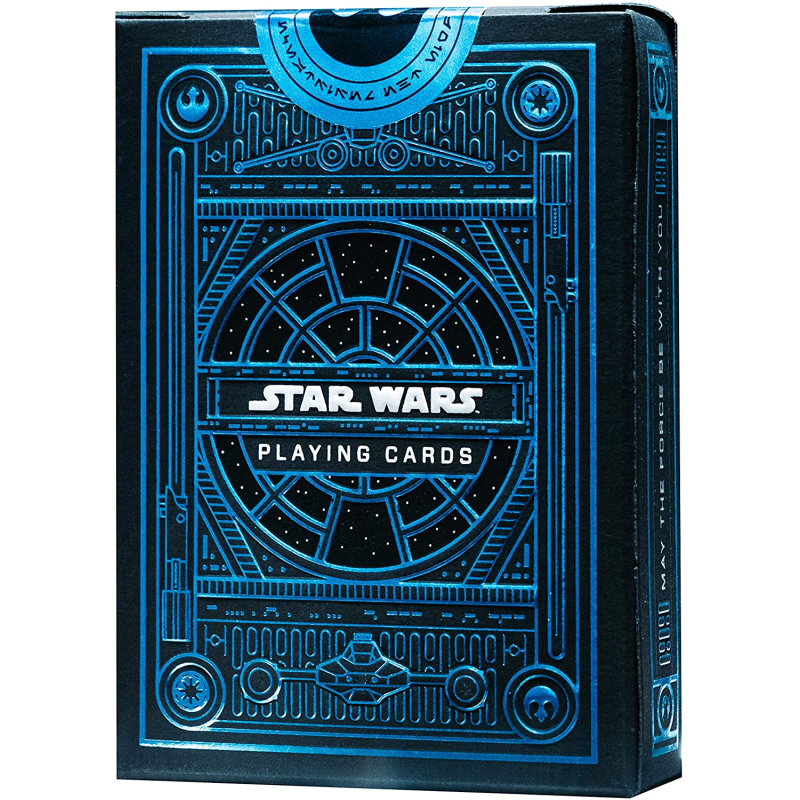 Jeu de 54 cartes Theory 11 Star Wars Light Side Blue