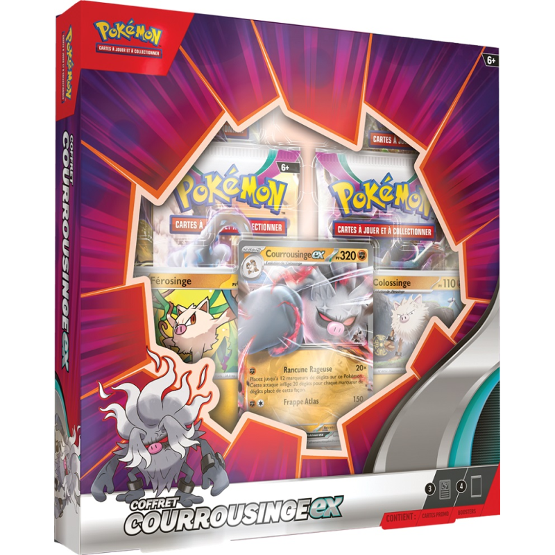 Acheter Coffret Pokémon Courrousinge-Ex Juillet 2023