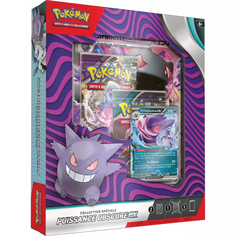 Acheter un coffret pokémon puissance obscure Ectoplasma