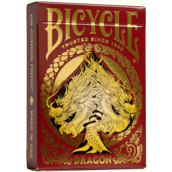 Jeu de 54 cartes Dragon Red