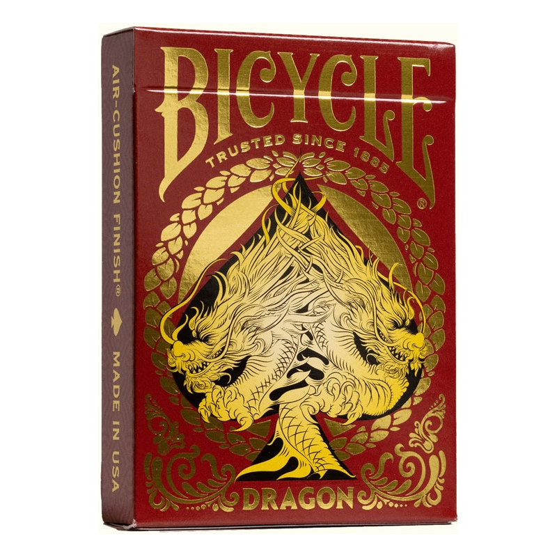 Jeu de 54 cartes Dragon Red