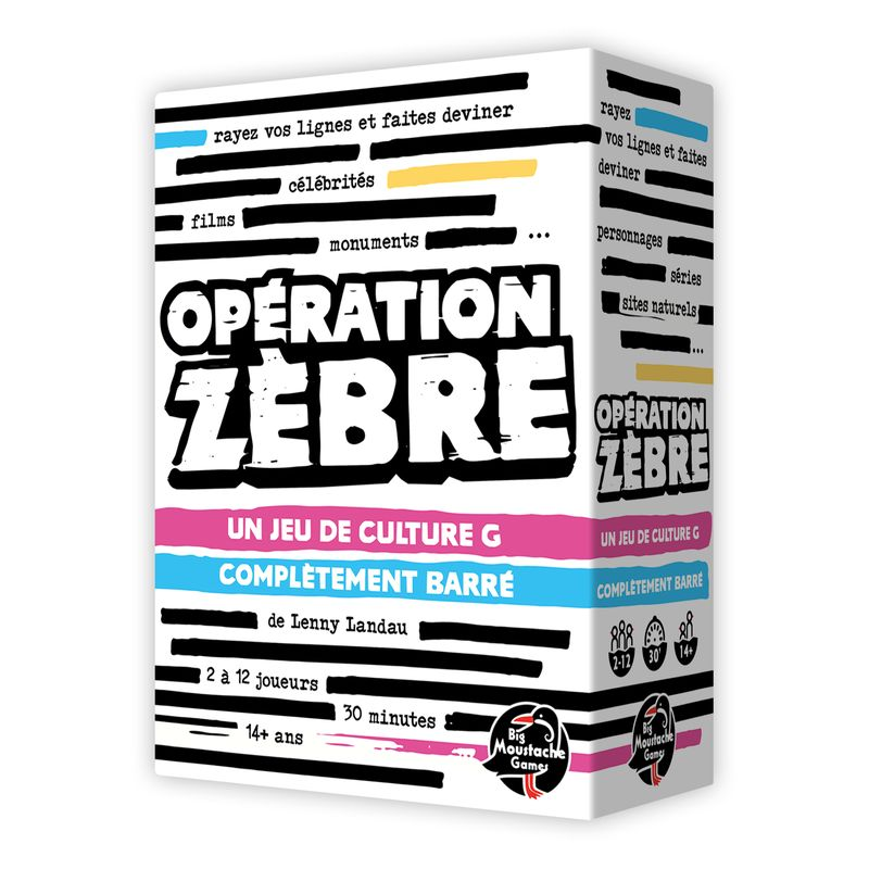 Acheter le jeu de société Opération Zèbre Big Moustache Games