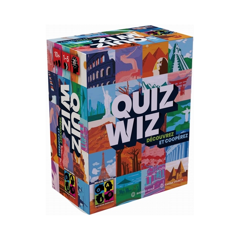 Acheter le jeu de société Quiz Wiz Brain Games