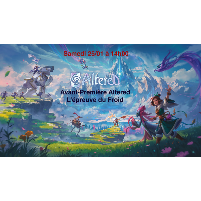 Participer aux AP Altered l'épreuve du froid