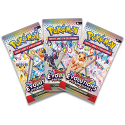 Acheter un Coffret Poster Pokemon Evolutions prismatiques EV8.5