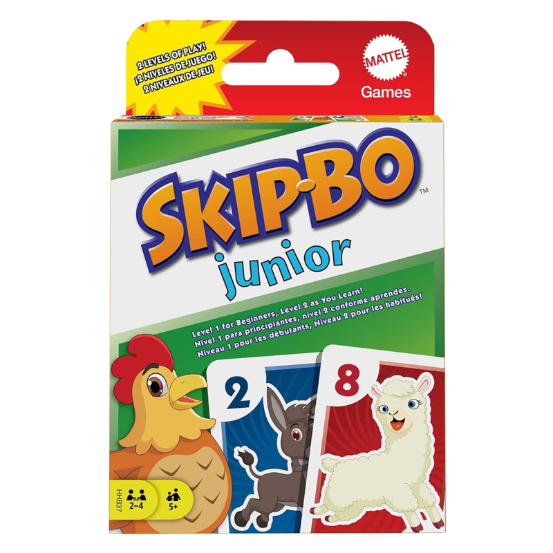 Acheter le jeu de société Mattel Skip Bo Juniot