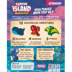 Acheter le jeu de société SurviveThe Island extension monster pack