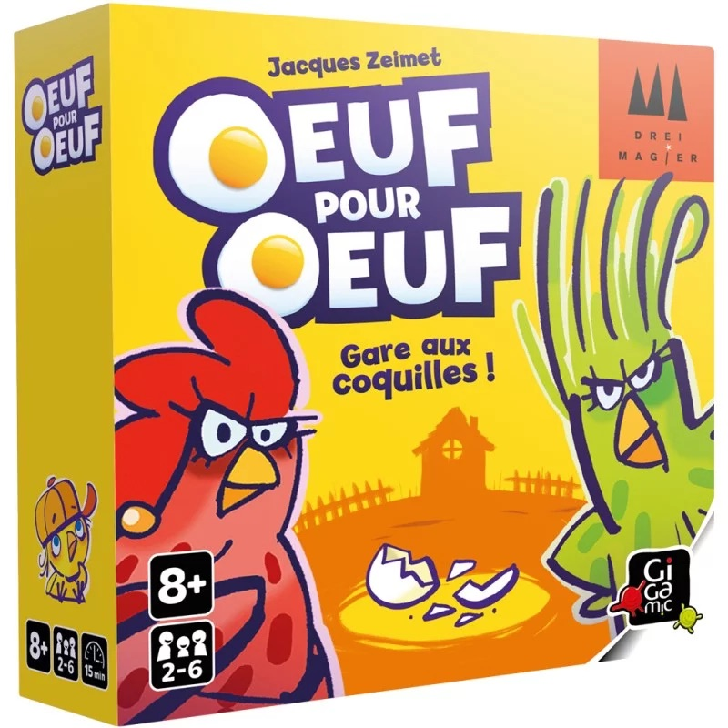 Acheter le jeu de société Oeuf pour Oeuf Drei Magier