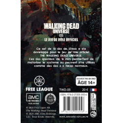 Acheter le jeu de rôles the walking dead Set de dés de Stress