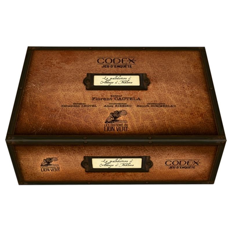 Acheter jeu de société Codex La Malediction de l'Abbaye de Theleme