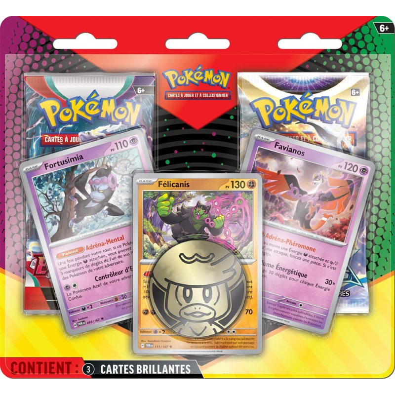 Acheter Coffret pokémon 2 boosters Mars 2025