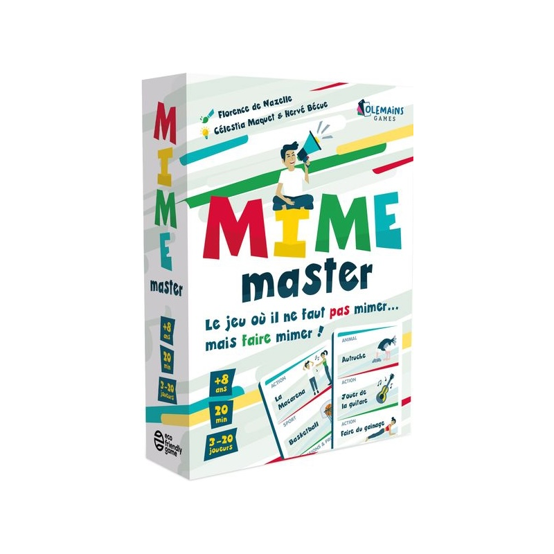 Acheter le jeu de société Mime Master Olémains Games
