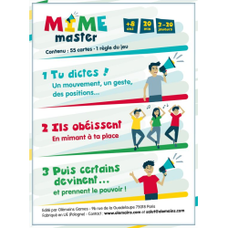 Acheter le jeu de société Mime Master Olémains Games