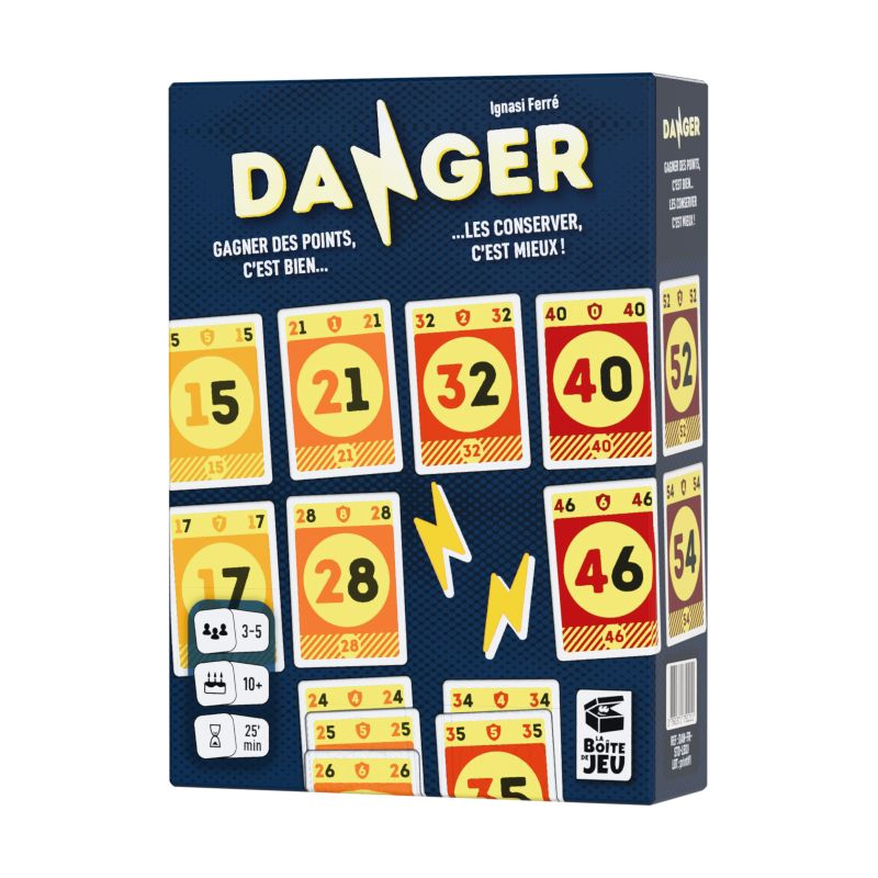 Acheter le jeu de société Danger La boite de Jeu