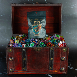 Un set de 7 dés aléatoire : set de dés Mystère Premium