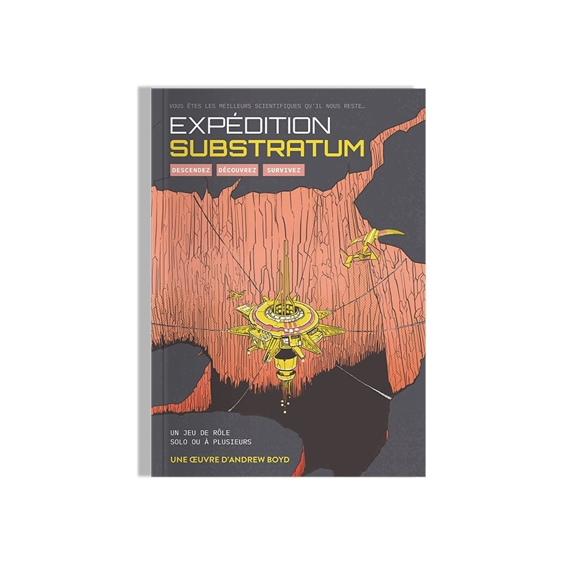 Acheter le jeu de rôle solo Expédition Substratum