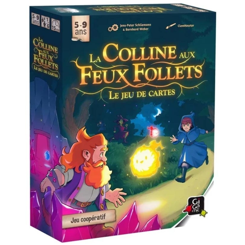 Acheter le jeu La Colline Des Feux Follets le jeu de cartes Gigamic