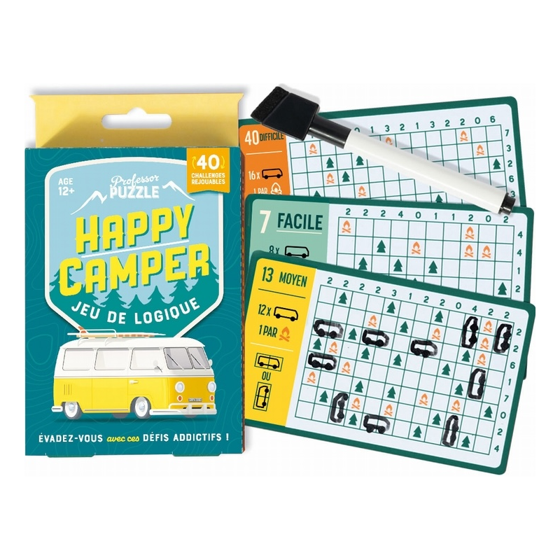 Acheter le jeu casse-tête de logique Happy Camper Professor Puzzle