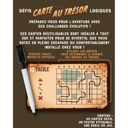 Acheter le jeu casse-tête de logique Carte au Trésor Professor Puzzle