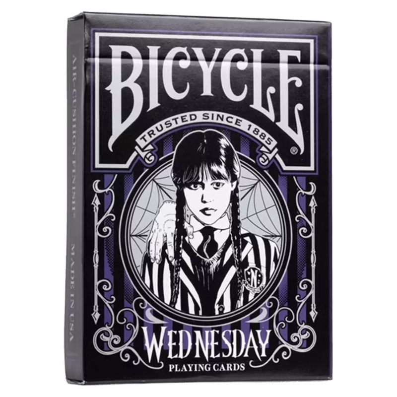 Jeu de 54 cartes bicycle Wednesday