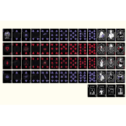 Jeu de 54 cartes bicycle Wednesday