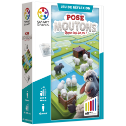 Pose Moutons est un Casse-tête de la marque Smart Games