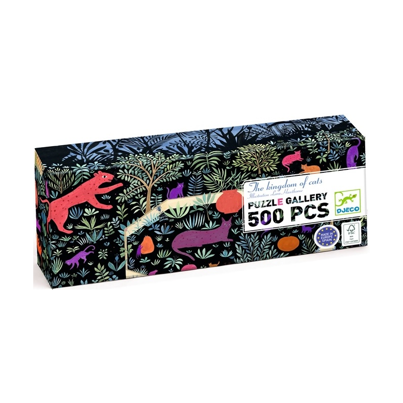 Acheter puzzle Djeco Gallery The kingdom of cats